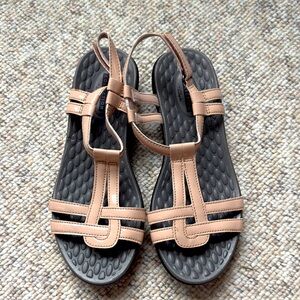 Clarks Cushion Sandals Baby Pink